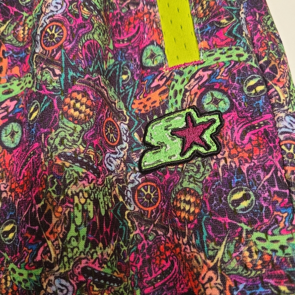 ⭐️RARE ⭐️ NWT STARTER X RICK AND MORTY MEN'S ATHLETIC SHORTS - Picture 3 of 9